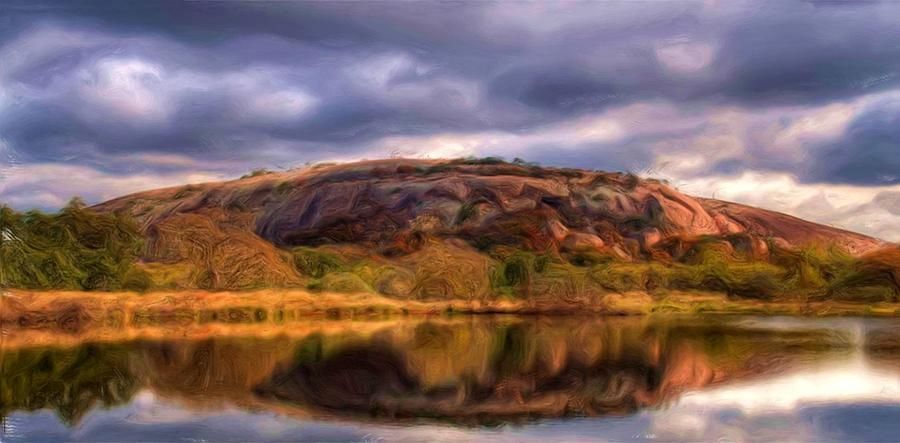 Enchanted Rock   

Lovely image of the iconic geological formation of the Hill Country, Enchanted Rock, buff.ly/iB8EgKt   

If you are interested in commissioning an oil painting on canvas of this art print, please send me an email at troy@troycap.com.