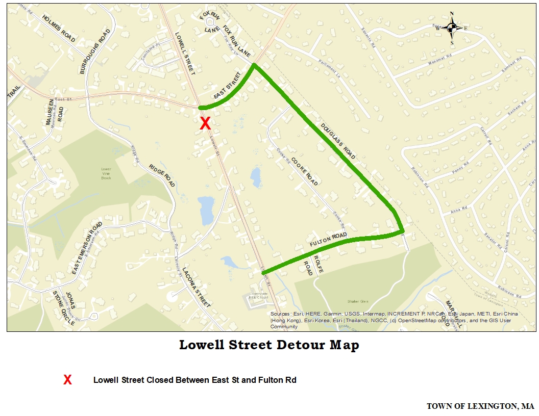 Paving crews will be on Lowell St between Woburn St and Maple St tomorrow, 9/12 &amp; 9/13. They will also be at the intersection w/East St tomorrow &amp; 9/15. Follow website for updates. lexingtonma.gov/2008/Current-E… lexingtonma.gov/2007/Construct… <a href="/lexkypolice/">Lexington Police</a> <a href="/LexpressBus/">Lexpress</a> <a href="/LexingtonPolice/">Lexington Police (MA)</a>