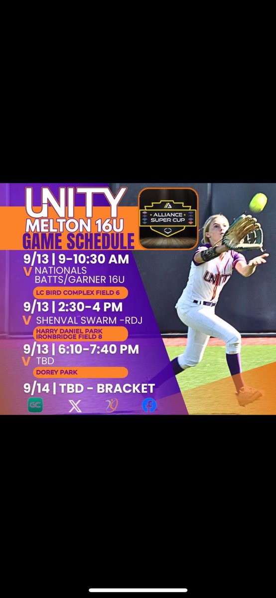 Ready to hit the field with my team!!! Let’s go U!!! <a href="/UnityMelton/">Unity Melton 16U</a>