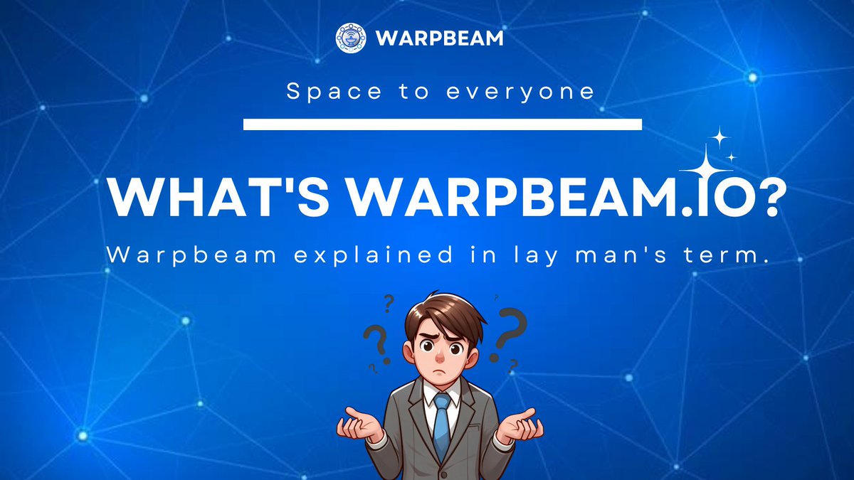 Reloaded747828's tweet photo. Netflix won’t mention it, but @WarpBeam_io is changing the game.
A Web3 streaming platform where fans can pay with fiat or crypto, and creators finally earn fair rewards through $WPLAY.
No endless ads. No unfair cuts.
Just real support for real creators.
#web3 #warpbeam #web3tv https://t.co/fhnZU3xnrH