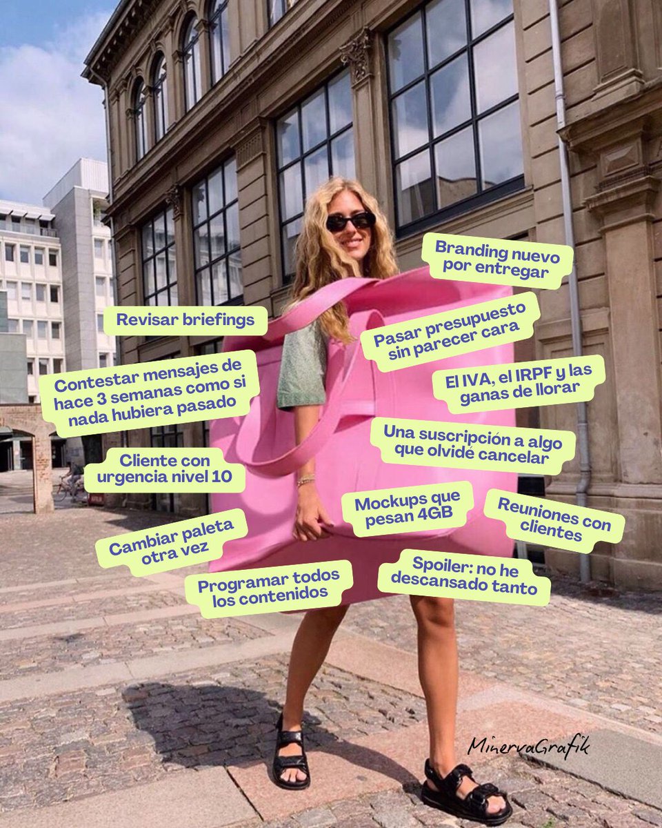 Desconectar estuvo bien, pero reconectar... 🔁 ¡está costando más de lo previsto!

Esta es la maleta que acabo de deshacer... 😅👜
⚠️ Spoiler: no he descansado tanto 😂

👩🏻‍💻 Si estás igual, deja un emoji de guerra en comentarios ✊🏽🔥
.
.
#minervagrafik #estudiocreativo #oviedo