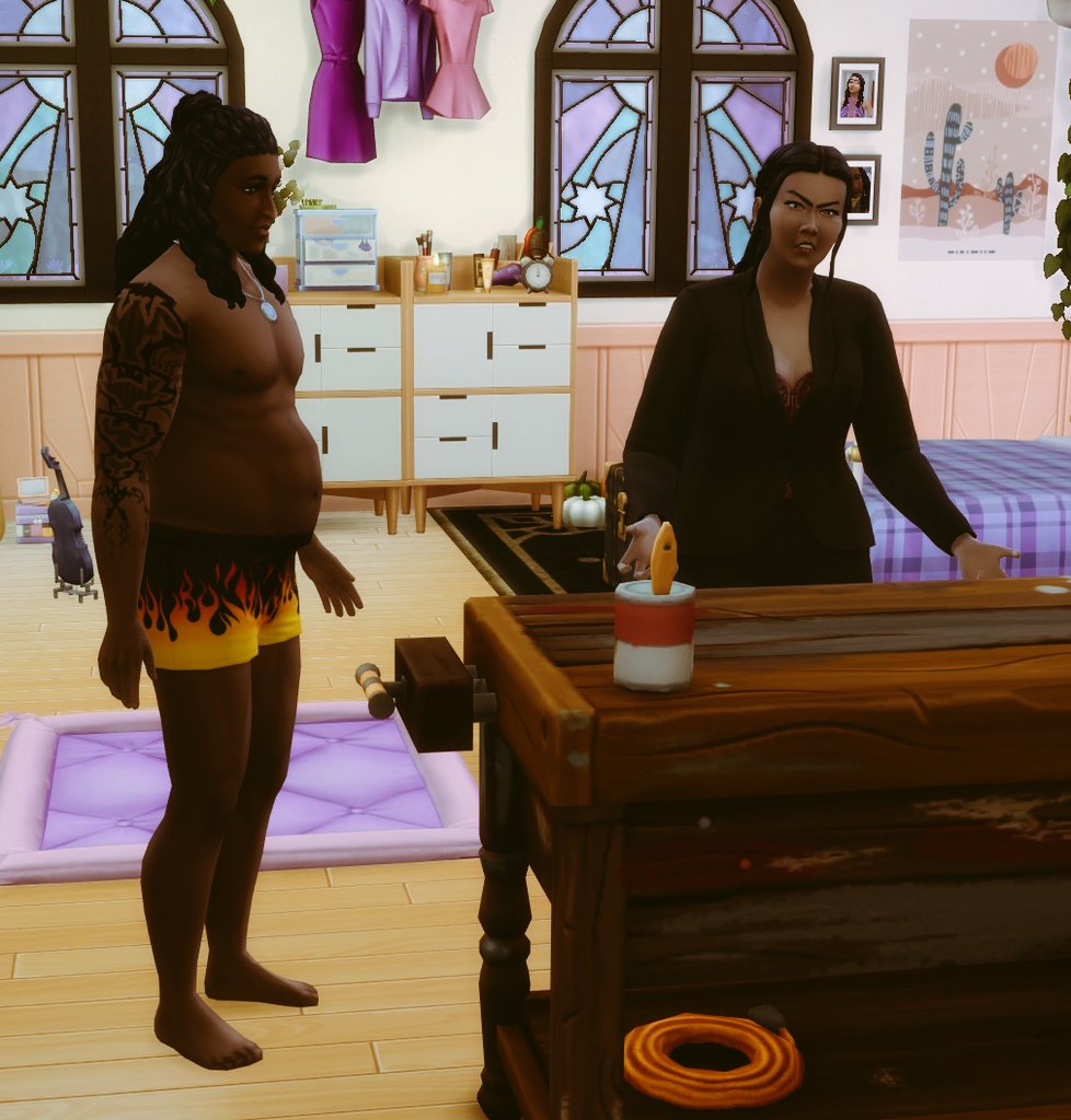 CinamonPrinces's tweet photo. 💚 Sims 4
Reto: Legacy estaciones🌸☀️ 🍂❄️
Lo ultimo en ocurrir fue 🛸👽abducieron al Lobo Jacob , experimentaron con el y llegó embarazado🍼👽. Proximamente generación invierno tendrá hermanit@ Alien👽
#relaxing
#seasonsLegacy https://t.co/d6U7zdFMqC
