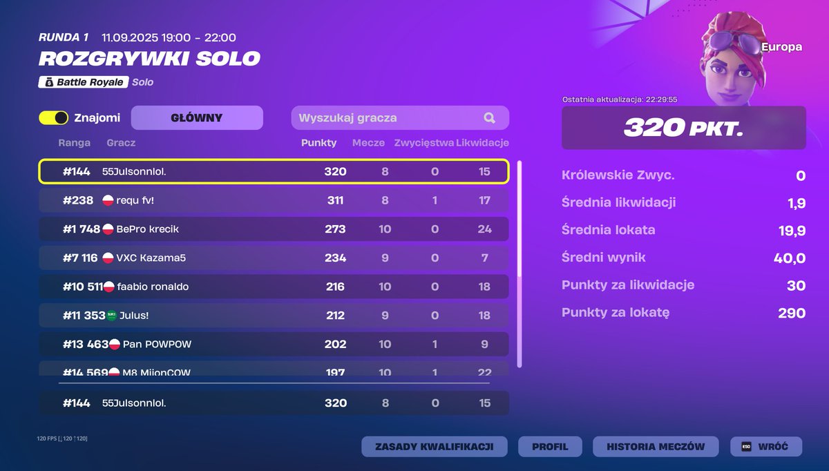 JulsonFN's tweet image. #144 solo crashout cup