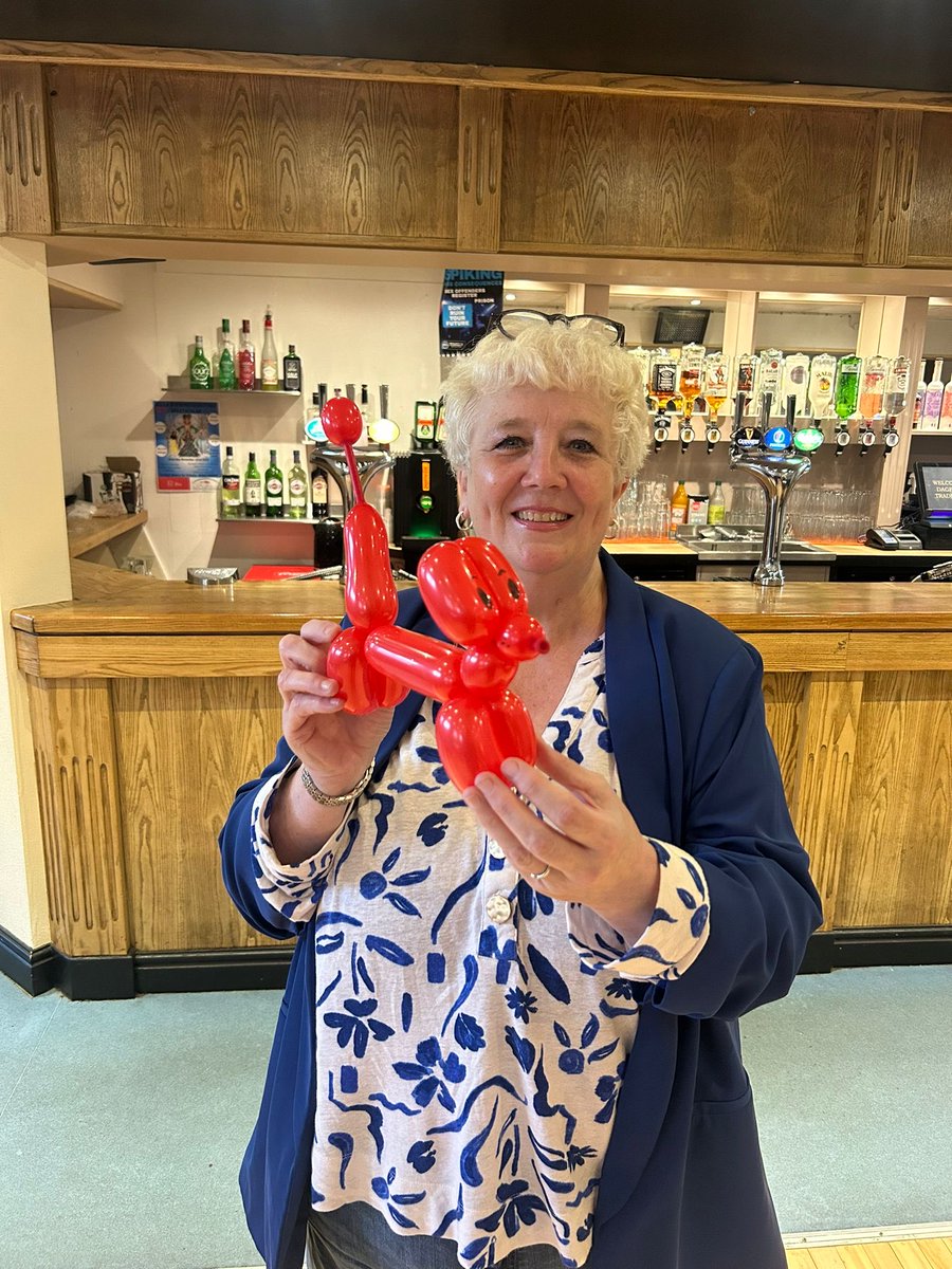 My pot luck community get together. Who was first up to get my balloon dog.  Yes me ! Thank you Trades Hall Dagenham for your support. Thank you to Maisha for organising it was amazing . Thank you Matt Stanton for all you do .  The community in Dagenham and Rainham together.