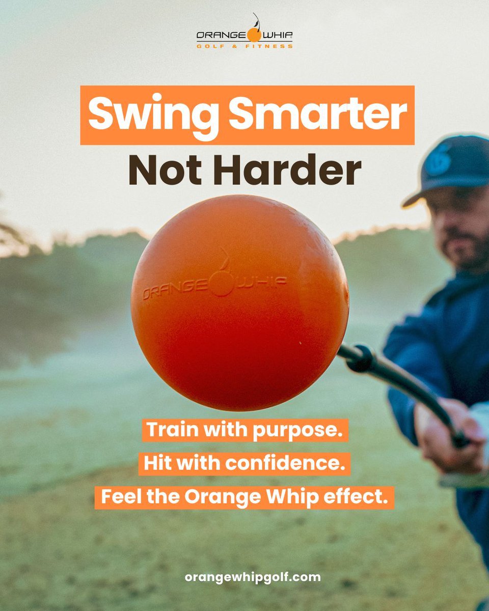OrangeWhipGolf's tweet image. Elevate your golf game with ease! The Orange Whip Trainer helps you perfect your swing effortlessly, so you can play smarter, not harder. 🏌️‍♂️🍊 #SwingSmart #OrangeWhipTrainer #golftips #golf #golfer #golfstagram #golfgear #golfnut #golfaddict #teetime #golfswing