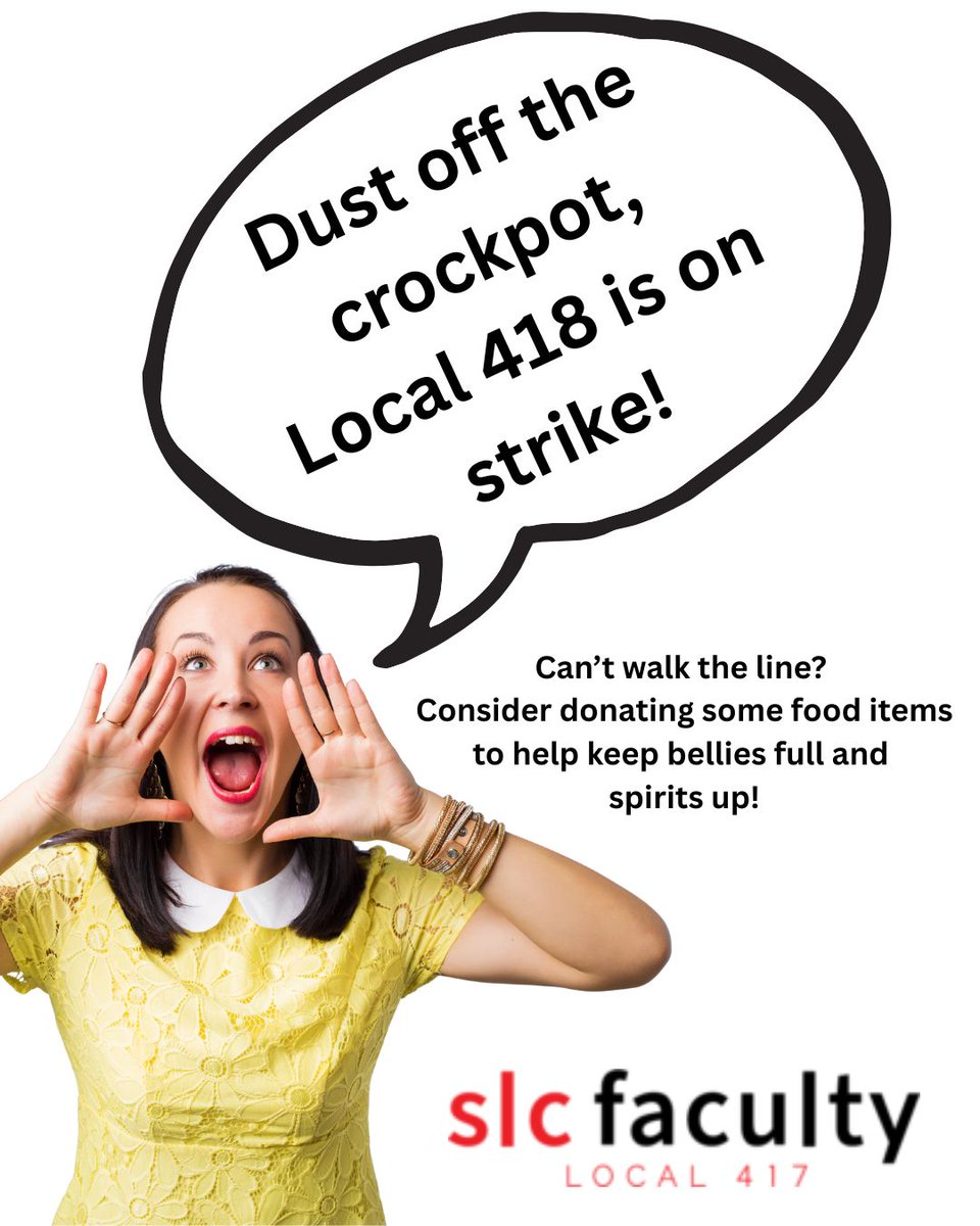 Nothing lifts spirits on the line like good food and good company. When we were out, shared meals kept us strong -body and soul.

Let’s return that solidarity. Consider bringing lunch items to the picket trailers on each campus to help keep bellies full and spirits high.