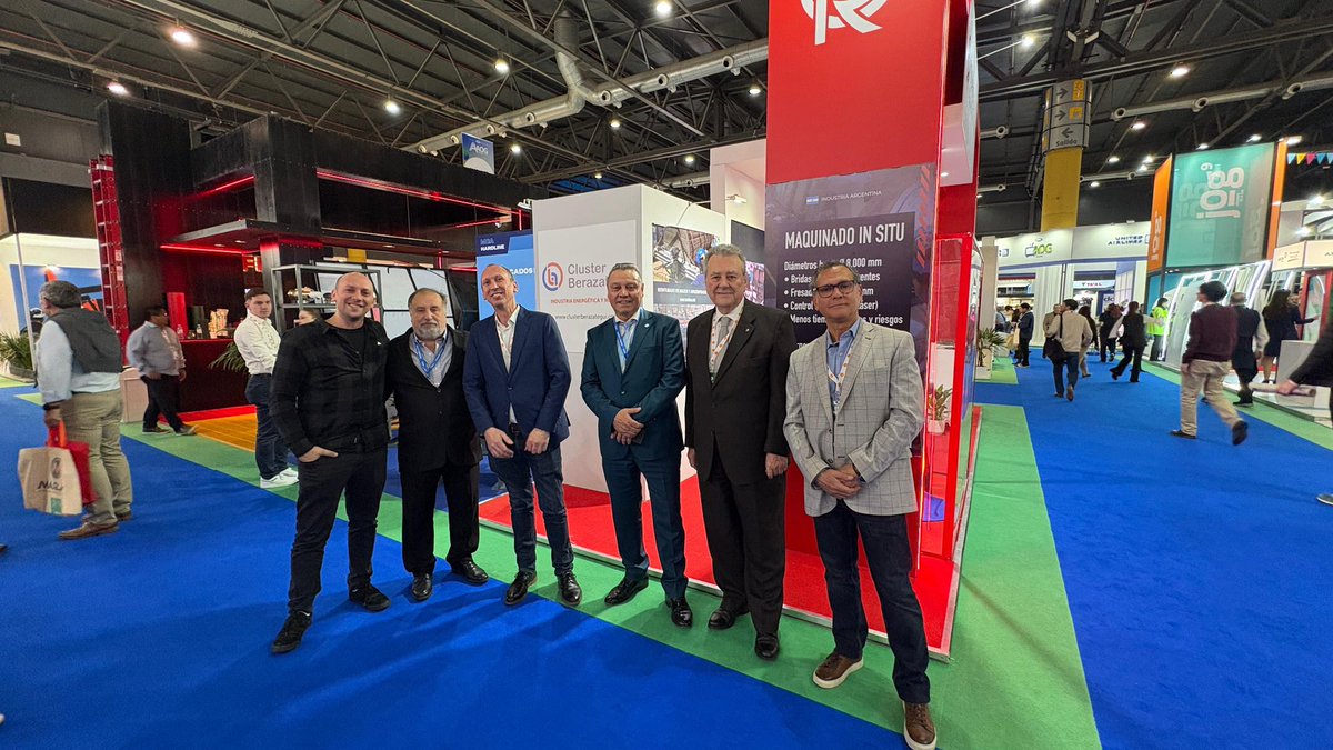 🤝 Junto al Cluster Berazategui participamos en encuentros con otros clusters como el de Morón y estuvimos presentes en la Expo Oil &amp; Gas 2025, fortaleciendo la innovación y el desarrollo industrial argentino. ⚙️🇦🇷

#IndustriaArgentina #OilAndGas #ClusterBerazategui