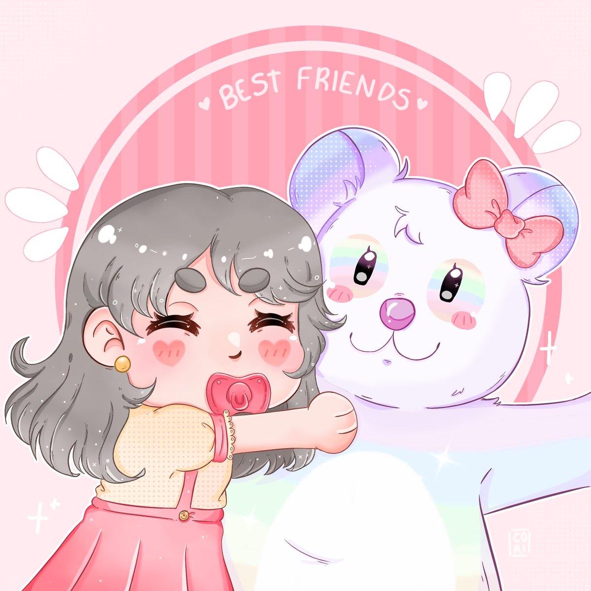 VEN A LO QUE ME REFIERO??? TODOS LOS PEDIDOS SON SUMAMENTE ADORABLES
#ADORABLE #artmoots #cute #ilustracion #art #ComisionesAbiertas #ych #icon #draw #myart #comis