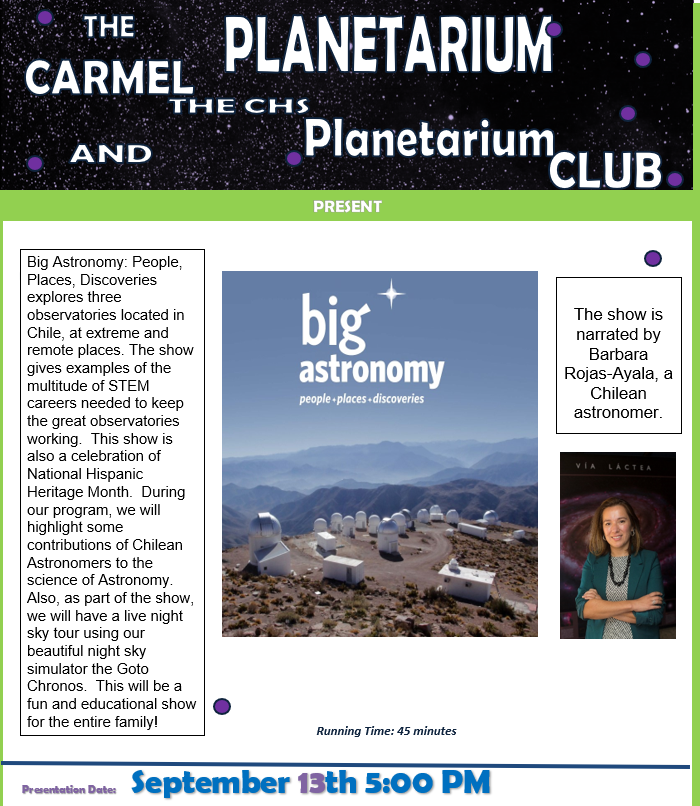 Carmel Planetarium tweet media