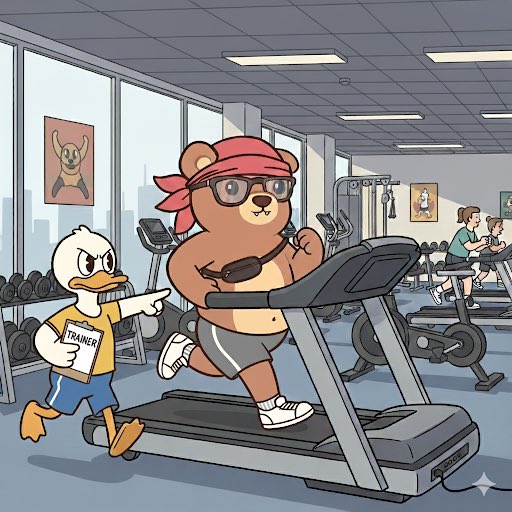 Round (@sol_round) on Twitter photo $GUGO ensures everyone on <a href="/AbstractChain/">Abstract</a> is "Getting Up and Getting Outside."
<a href="/bearish_af/">BEARISH</a> has been training hard in the gym for that next leg up! 💪
#WeGUGO 🦆 🏃 $GUGO ensures everyone on <a href="/AbstractChain/">Abstract</a> is "Getting Up and Getting Outside."
<a href="/bearish_af/">BEARISH</a> has been training hard in the gym for that next leg up! 💪
#WeGUGO 🦆 🏃