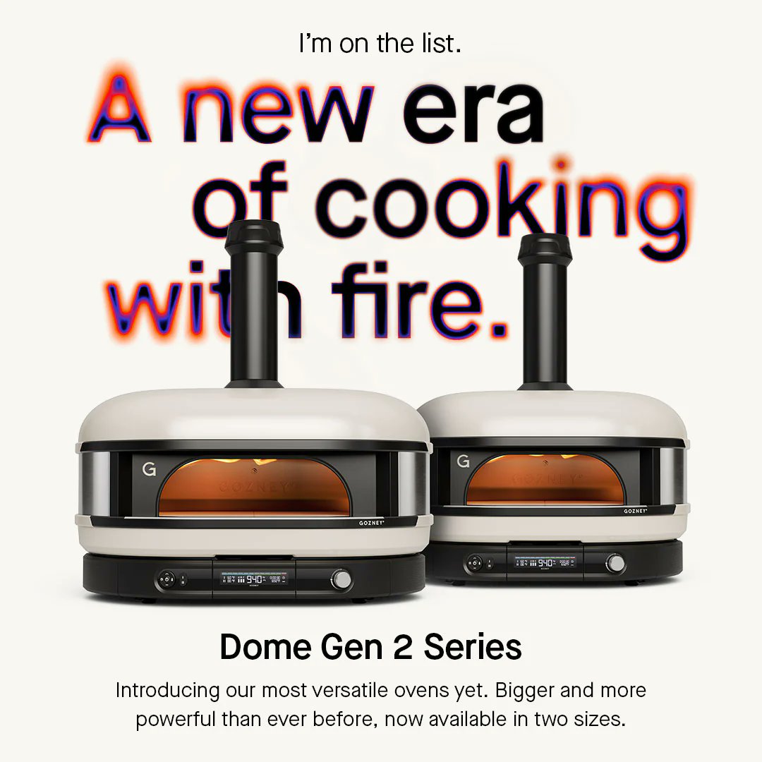 🍕👀 #GozneyDomeGen2 <a href="/gozney/">Gozney</a>