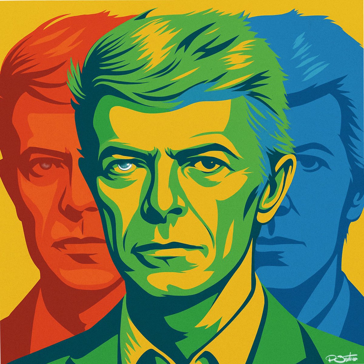 David Bowie.
#art #artist #Bowie #DavidBowie #Illustrator #illustration