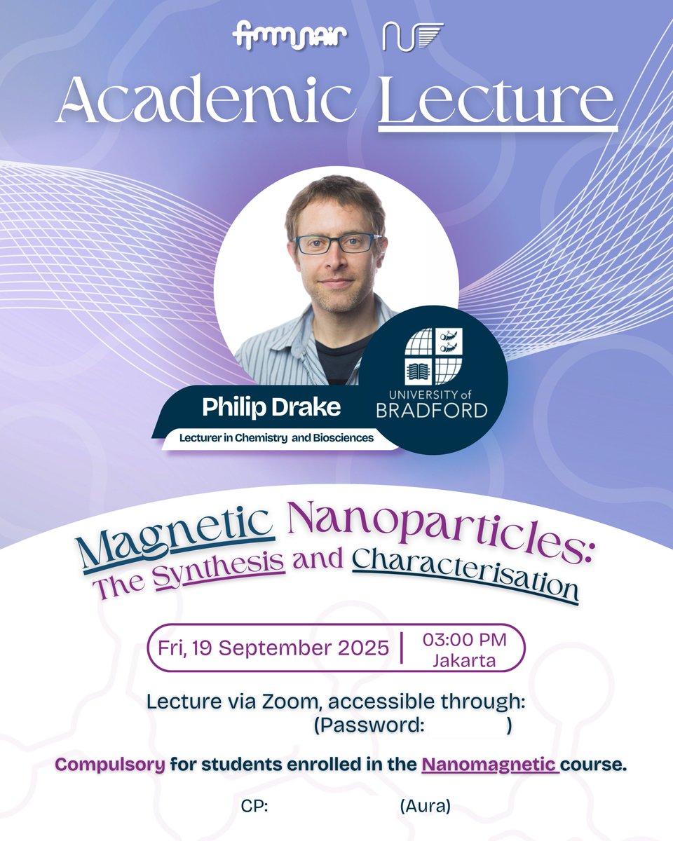 MaterialChemist's tweet photo. Getting ready to give an online lecture to students on the Nanomagnetics course at Airlangga University, Indonesia.

Magnetic Nanoparticles: Synthesis and Characterisation

A lot to cover in 1 hour 😅

@Unair_Official
@ilmaamalina
@UoBChem https://t.co/UKl8UGhqYn