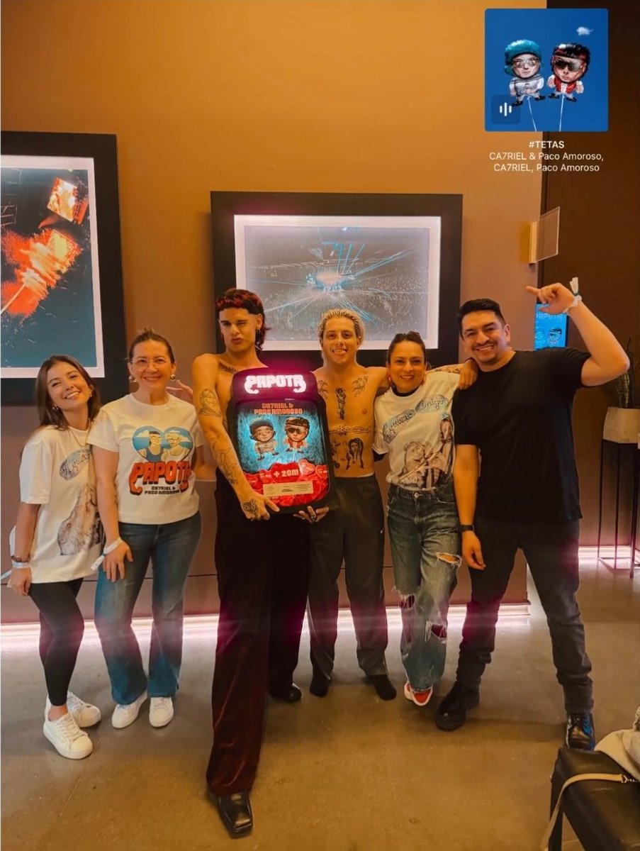 Ca7riel x Paco tweet media