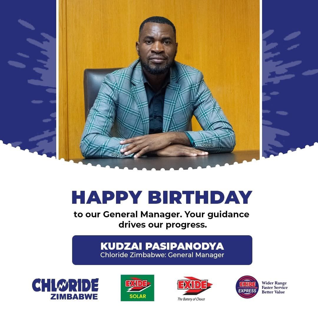 This week we are celebrating an astute leader’s birthday. We appreciate your professional guidance. 
<a href="/KUDZIELISTER2/">KUDZIELISTER</a> <a href="/Mavhure/">Rufaz--Jerera❤King❤</a> <a href="/winnersnetworkg/">Winners Network Global</a> <a href="/takemorem1/">Takemore Mazuruse</a> <a href="/EsteemComms/">Esteem Communications</a>