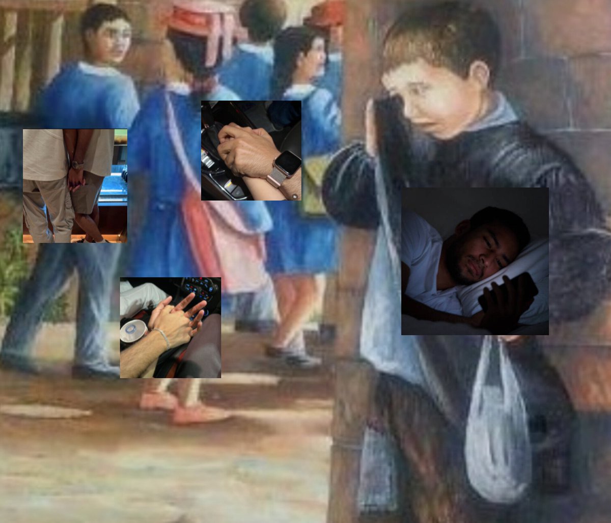 انا و البعض حاليا :