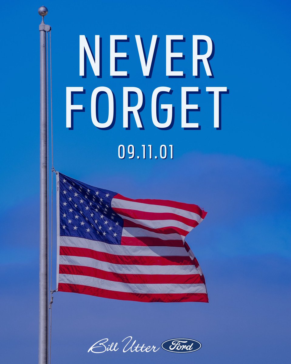 We remember. We honor. We will never forget. 🇺🇸