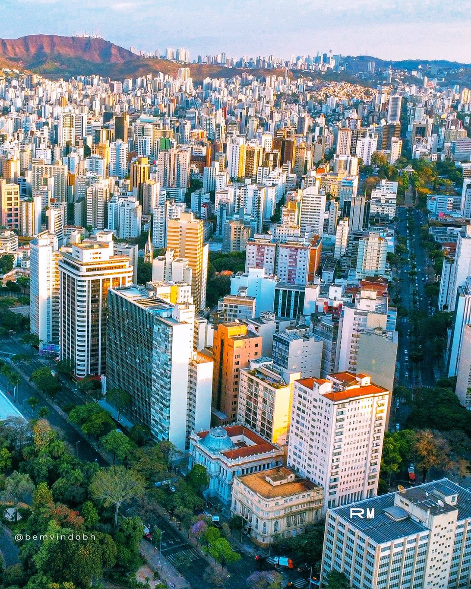 Linda panorâmica de BH.

📷 ricardomarquesf/IG via bemvindobh/IG.