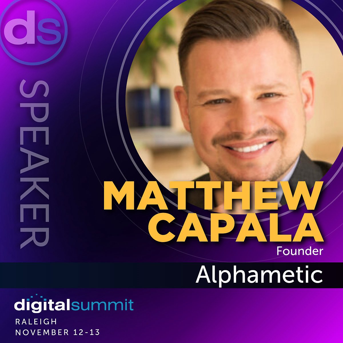 SearchDecoder's tweet image. I’ll be speaking along with dozens of marketing leaders at Digital Summit Raleigh on November 12-13 about “SEO in the Age of AI.” Come join us! Use my exclusive code SPEAKER150 to register you and your team here. Follow @DigitalSummits for details #seo #digitalsummit
