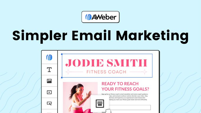 KimNelsonOnline's tweet image. Get simpler email, automation, sign-up forms, landing page builder, e-commerce, and more with AWeber. Create your FREE account today. KimLikes.com/AWeber #EmailMarketing #EcommerceSuccess