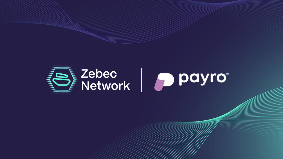 Zebec_HQ's tweet image. ⛵ Zebec has partnered with payrofinance.com to fuse real-time stablecoin payroll with on-demand payroll lending, giving businesses instant liquidity and borderless payouts.

Zebec's PayBridge unit has successfully tested Payro's lending tool with select clients over the…