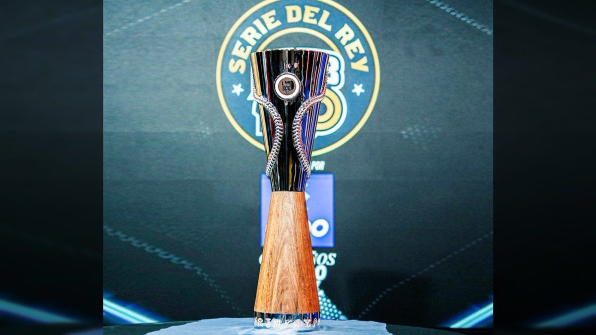 El trofeo '108 costuras' se le entrega al equipo que resulte campeón en la Serie del Rey