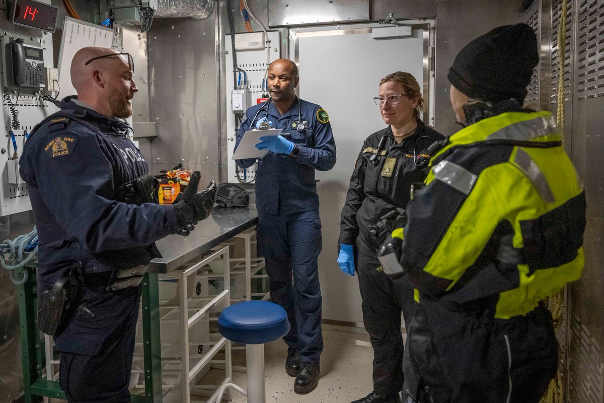 In the Arctic, unity isn’t optional - it’s operational.
Together, we navigate.
Together, we protect.
Together, we grow.
This is #OurNorth: Strong &amp; Free

📸: Sgt Alana Morin &amp; MCpl Antoine Brochu

<a href="/rcmpgrcpolice/">RCMP</a>
<a href="/CoastGuardCAN/">Canadian Coast Guard</a>
<a href="/CJOC_COIC/">Canadian Joint Operations Command</a>