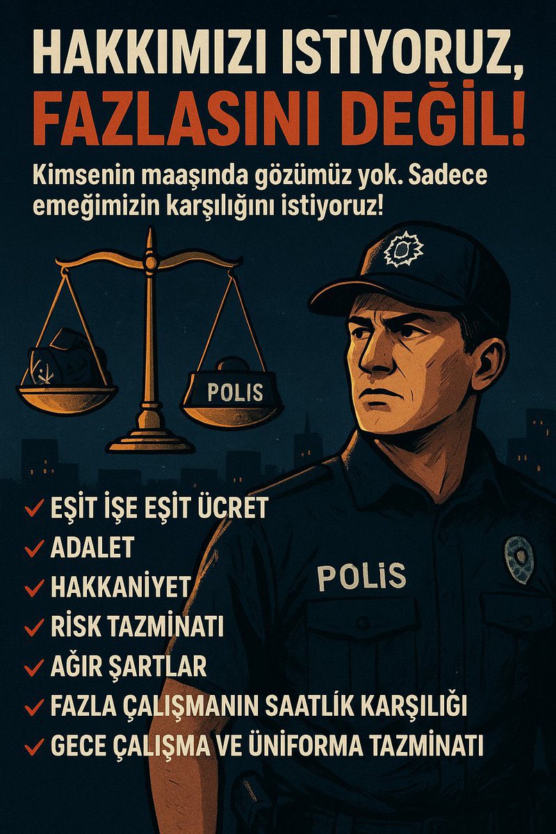 GAMSIZ_NECO's tweet photo. Girin bir karakola çalışan memurlara sorun onlar bütün sorunları tek tek size söyler 
#PolisMeslekKanunu https://t.co/v7JN54hu9q