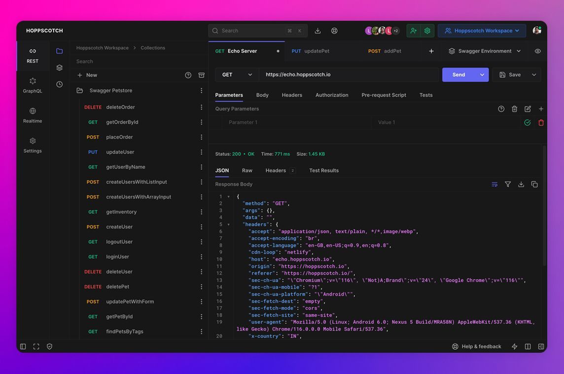 .<a href="/hoppscotch_io/">Hoppscotch</a> is a lightweight open-source API development ecosystem built with Vue 👽 - madewithvuejs.com/hoppscotch