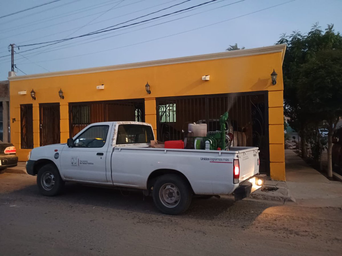 👥 El Programa de Vectores de la Secretaría de Salud se sumó a las acciones en la colonia La Caridad, trabajando en conjunto con el Ayuntamiento de Hermosillo para prevenir el dengue.

💪 Unidos por un mismo objetivo: proteger la salud de las familias hermosillenses.