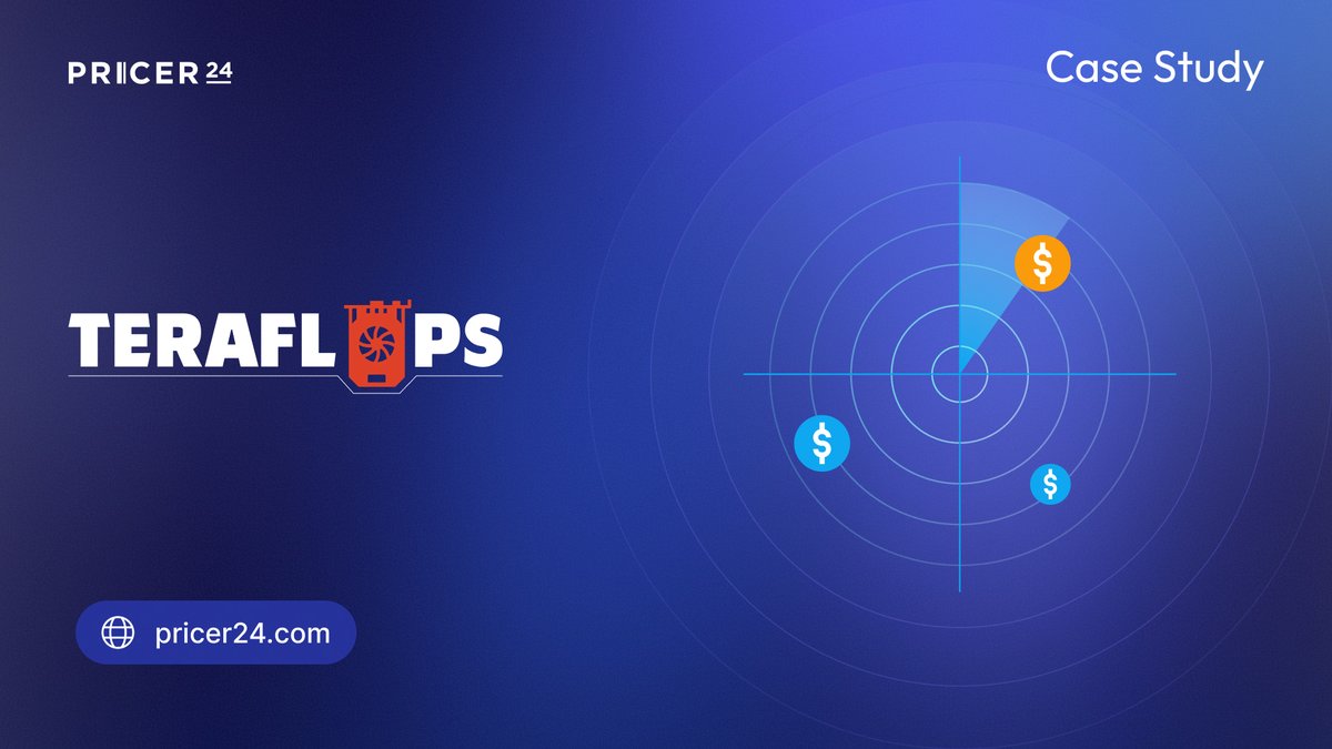 Pricer24com's tweet photo. 🚀 TeraFlops automated dynamic pricing on a price aggregator to stay competitive.

✅ Faster price updates
✅ Saved 10 hrs/week
✅ Maintained target margins

Read the full case study 👉 https://t.co/hJHK6cFvWV

#DynamicPricing #Ecommerce #RetailTech https://t.co/xmU6Hjop89