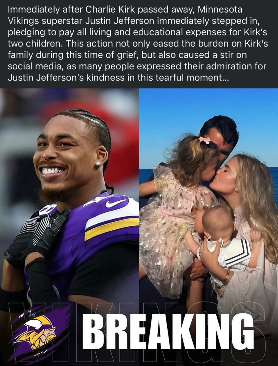 Hoopss's tweet image. Respect to Justin Jefferson.