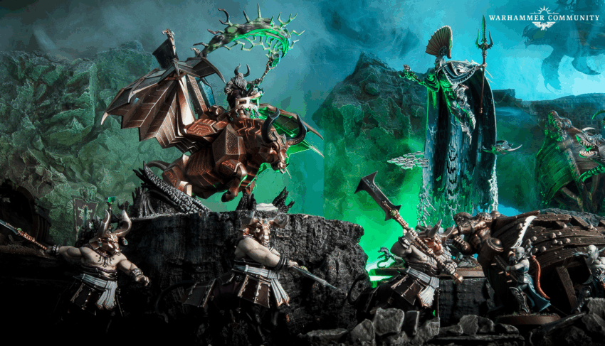 FLGTV's tweet photo. Helsmiths of Hashut: Forging Power, Daemons, and Schemes in the Mortal Realms. https://t.co/oZA572F5wD

#warhammer #aos #hashut https://t.co/51mQ6ux4uw