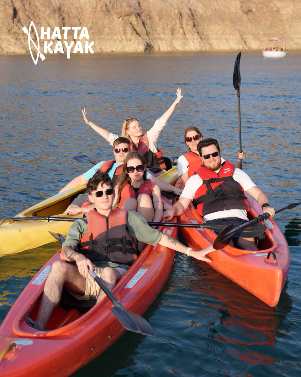 HattaKayak's tweet photo. ‘

Unforgettable moments with friends at Hatta Kayak 🚣‍♀️☀️ Adventure, laughter, and endless memories on the water! 🌊

HattaKayak #KayakAdventure #ExploreHatta #WaterFun #GroupVibes https://t.co/PXzXmCiGaZ