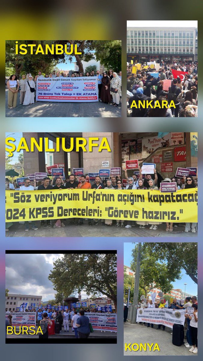 🚨 Ücretli öğretmenlik eğitim sistemi için beka sorunudur. 

İyi öğretmen seçmek için mülakat dayatan idare ücretli öğretmenlikte lisans diploması, formasyon eğitimi şartlarını aramamaktadır.

#EkAtama2024AcilÜcrtliSon