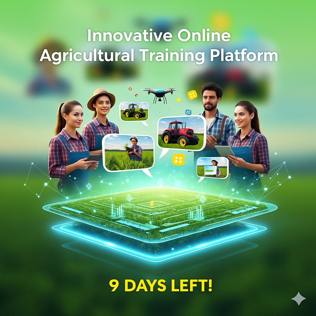 🚨 Only 9 Days Left!
🌍 Bringing sustainable farming education to underserved farmers.
📚 Video tutorials, live webinars &amp; expert guidance
🤝 Small support = Big impact 🌾

👉 Join us now:
🔗sidrastart.com/project/8ac4d5…
#SidraChain 
#SidraDex 
#SidraFamily 
#maljefairi