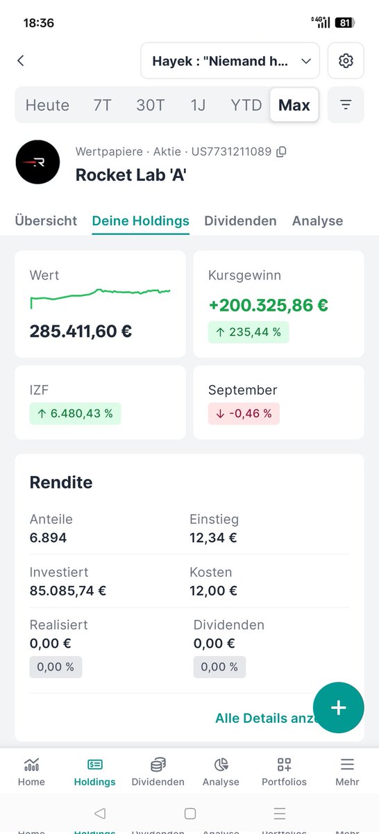 Arbeiterkind Aktienmillionär tweet media