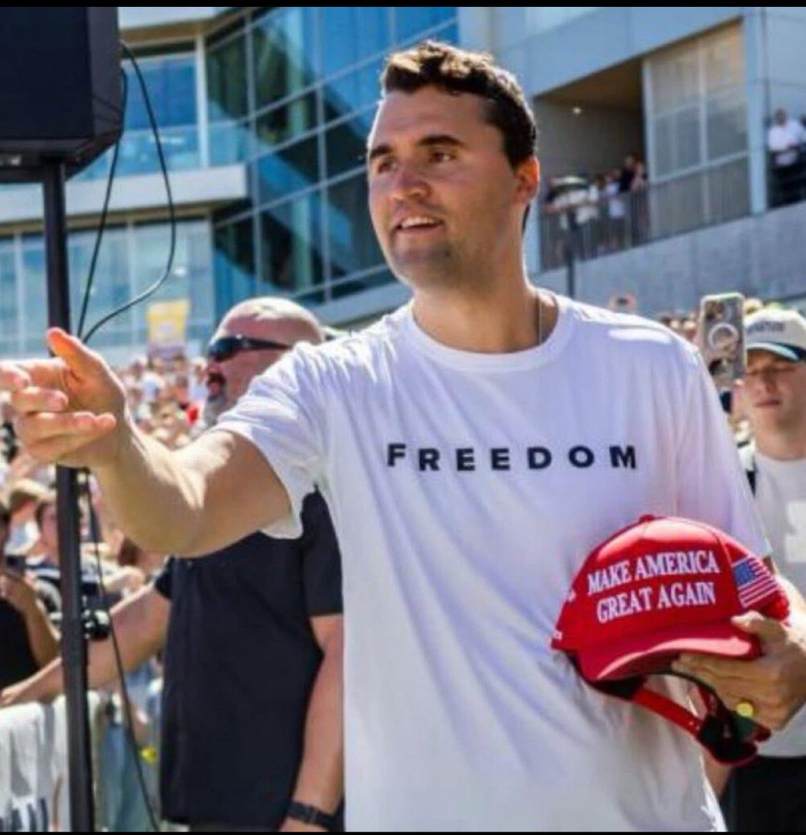 Charlie Kirk spoke with the sword of the spirit - which is the word of God. His words came not from him but through him. That is what makes him a martyr. Those who do not know God will deny this.