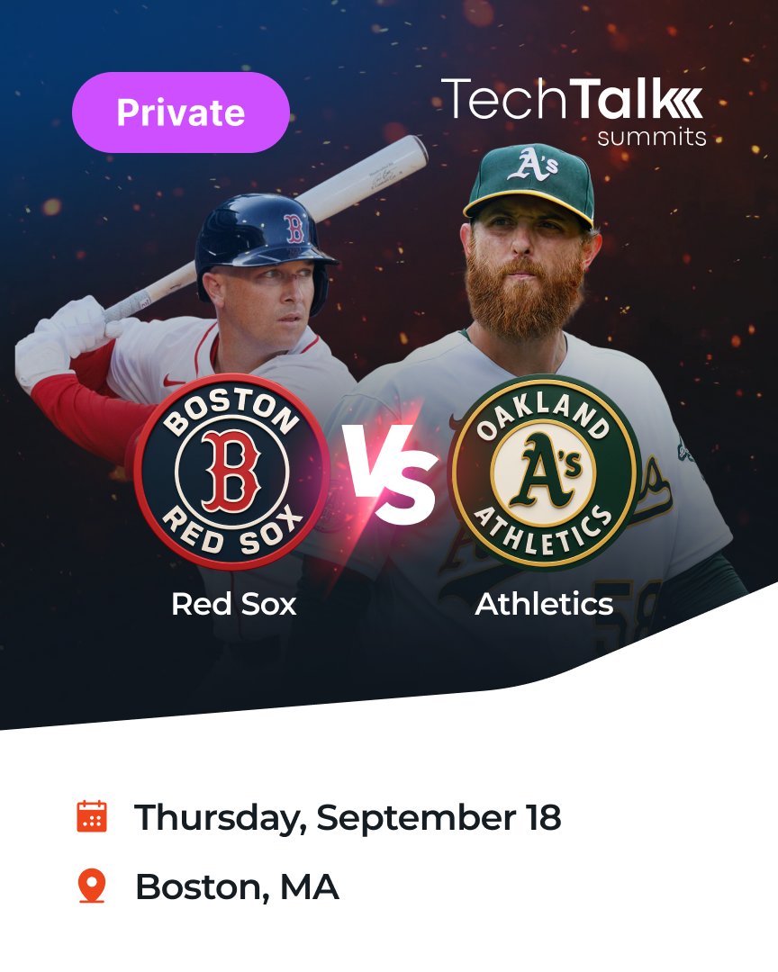techtalksummits's tweet image. #BostonTech, our exclusive #NetworkingEvent at Fenway park with @OpenText is just one week away! Don&apos;t miss this exciting opportunity to network with industry professionals while enjoying the Red Sox vs. Oakland A&apos;s game from a private suite. It&apos;s not too late to register -…