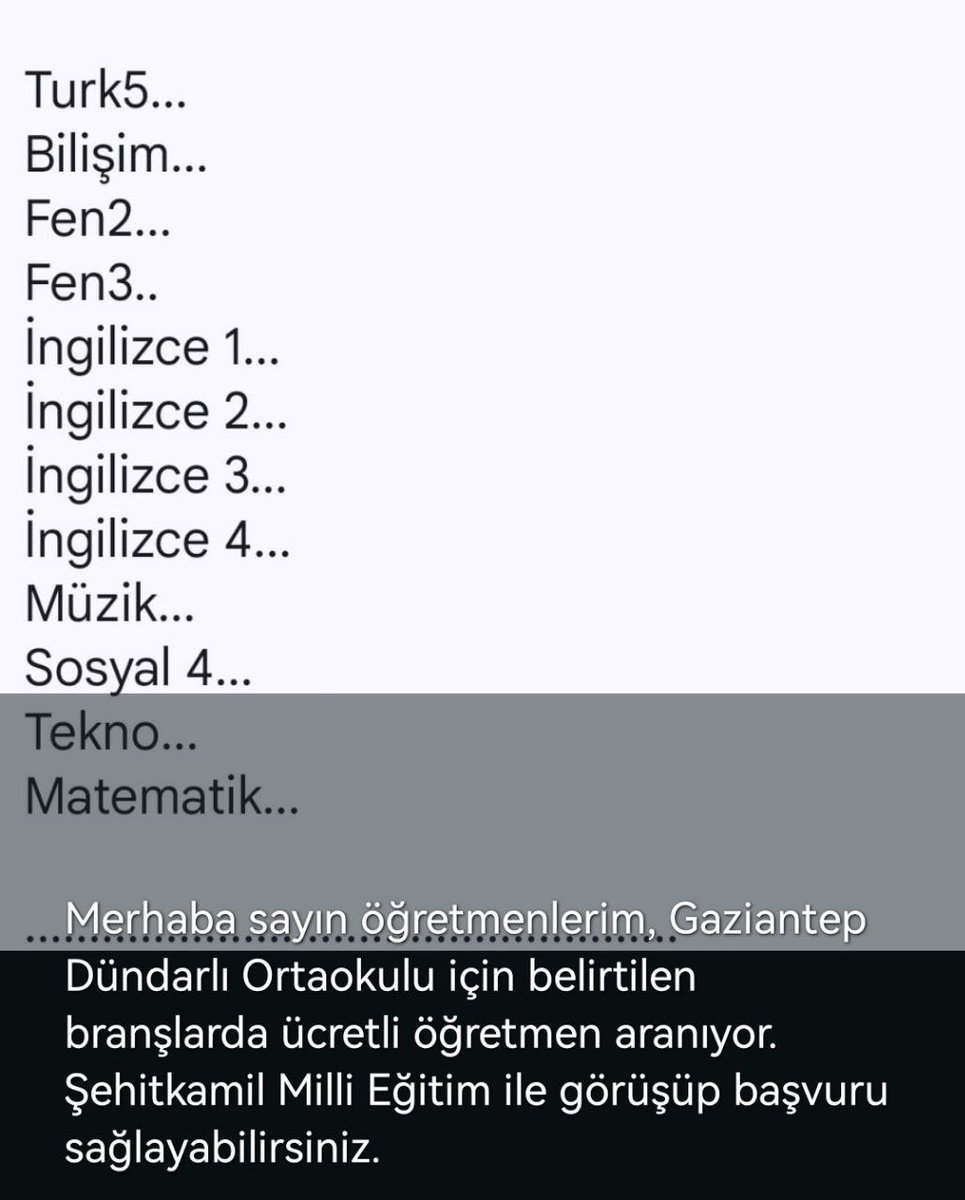Sayın Cumhurbaşkanım, <a href="/RTErdogan/">Recep Tayyip Erdoğan</a> 

2024 KPSS sonucunda atama bekleyen öğretmenler olarak, mesleğimizi icra edebilmek için büyük bir sabır ve özveri ile süreci takip etmekteyiz. Ülkemizin eğitim kadrosuna katkı sunmak ve öğrencilerimizin nitelikli eğitim almasına destek olmak