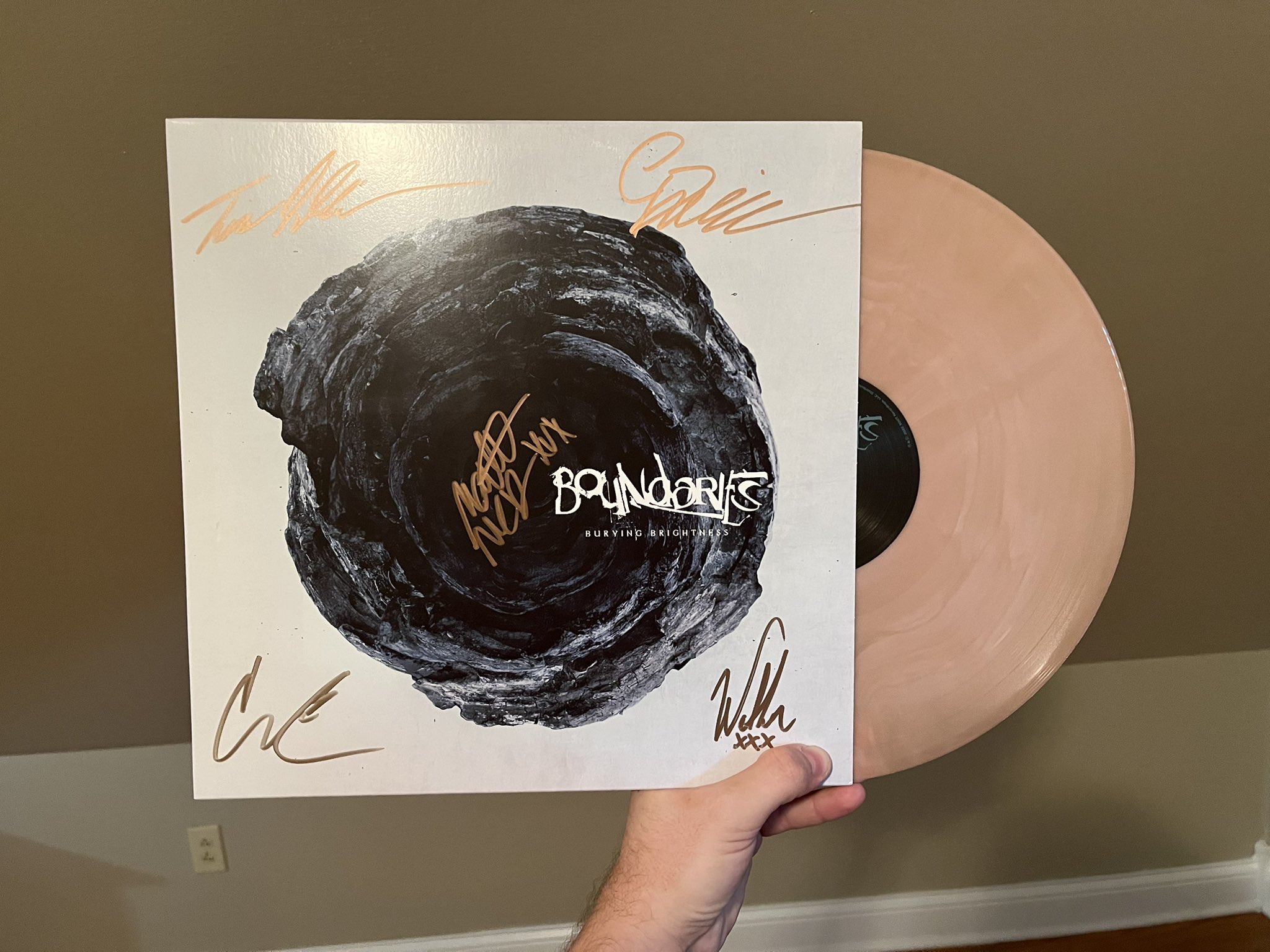 Boundaries - Burying Brightness レコード