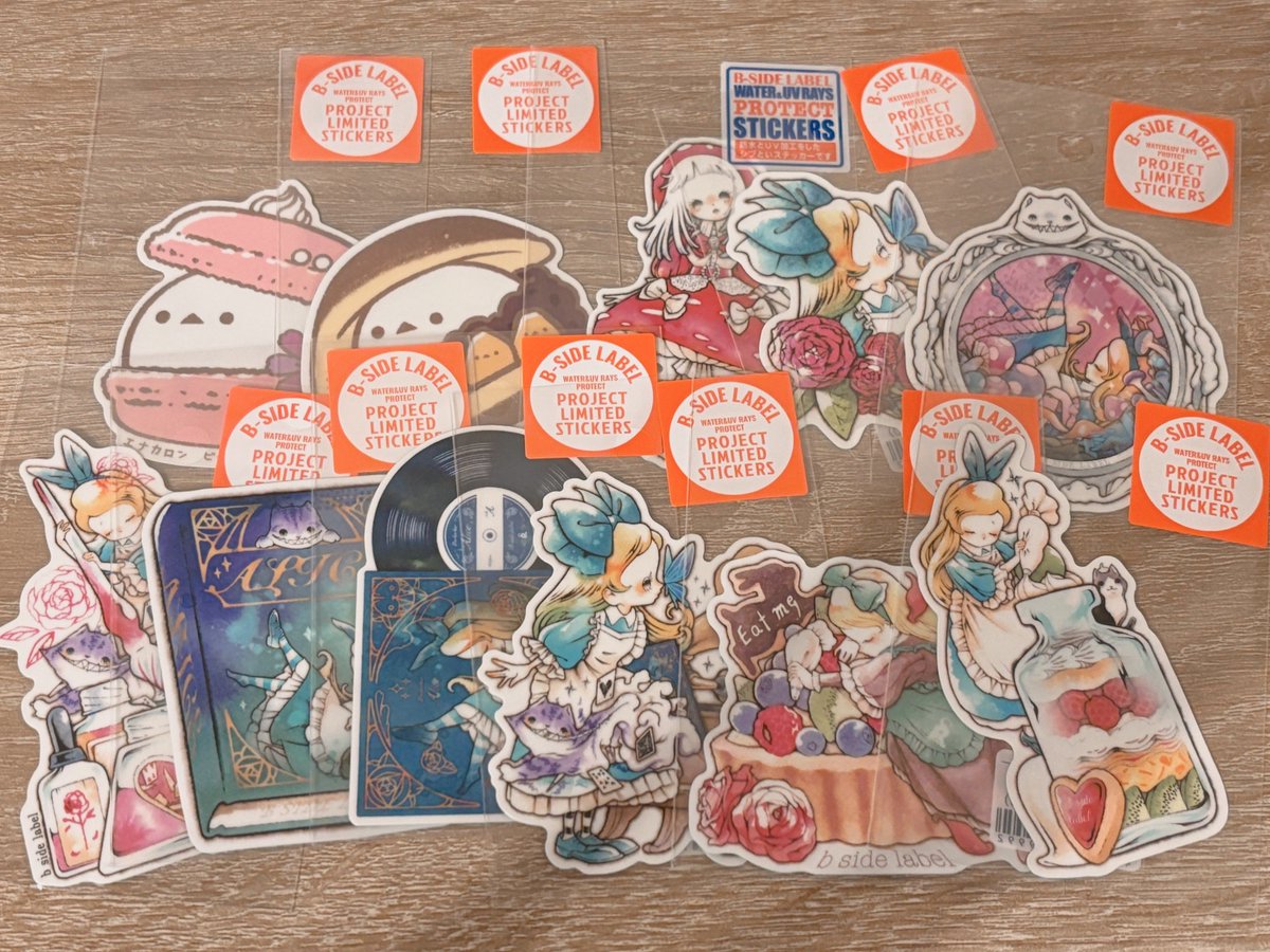 限定 号外 B-SIDE LABEL 皆既月食 アリス 佐々木昂 文房具・オフィス用品