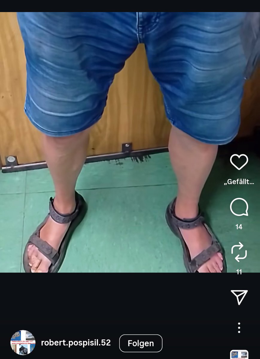 Robert Pospisil hat sich anbrunzt