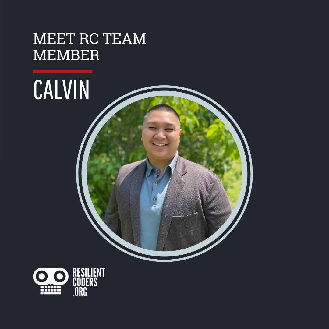 resilientcoders's tweet image. Please join us in welcoming our new Sales Engineer, Calvin Van!
Calvin is a software engineer, sales engineer, and proud Resilient Coders alumnus. Learn more about him and what he'll be doing at RC: hubs.ly/Q03H_bzb0