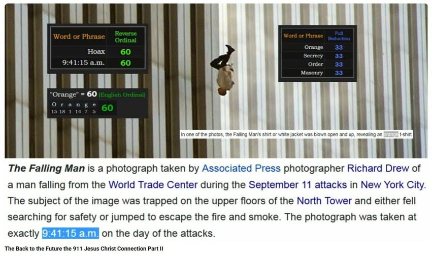 satoshibux's tweet photo. #NeverForget911 #NeverForget
How is it possible that it all matches?
#OTD #WTC #September11th #September11attacks #September11Attack #September11 #NineEleven #NewYork #Gematria #Fypage #Fyp #TrendingNow #TrendingNews #Trending #Viral #Gematria #Kabbalah #NYC #OnThisDay https://t.co/AJvLSpWbgr
