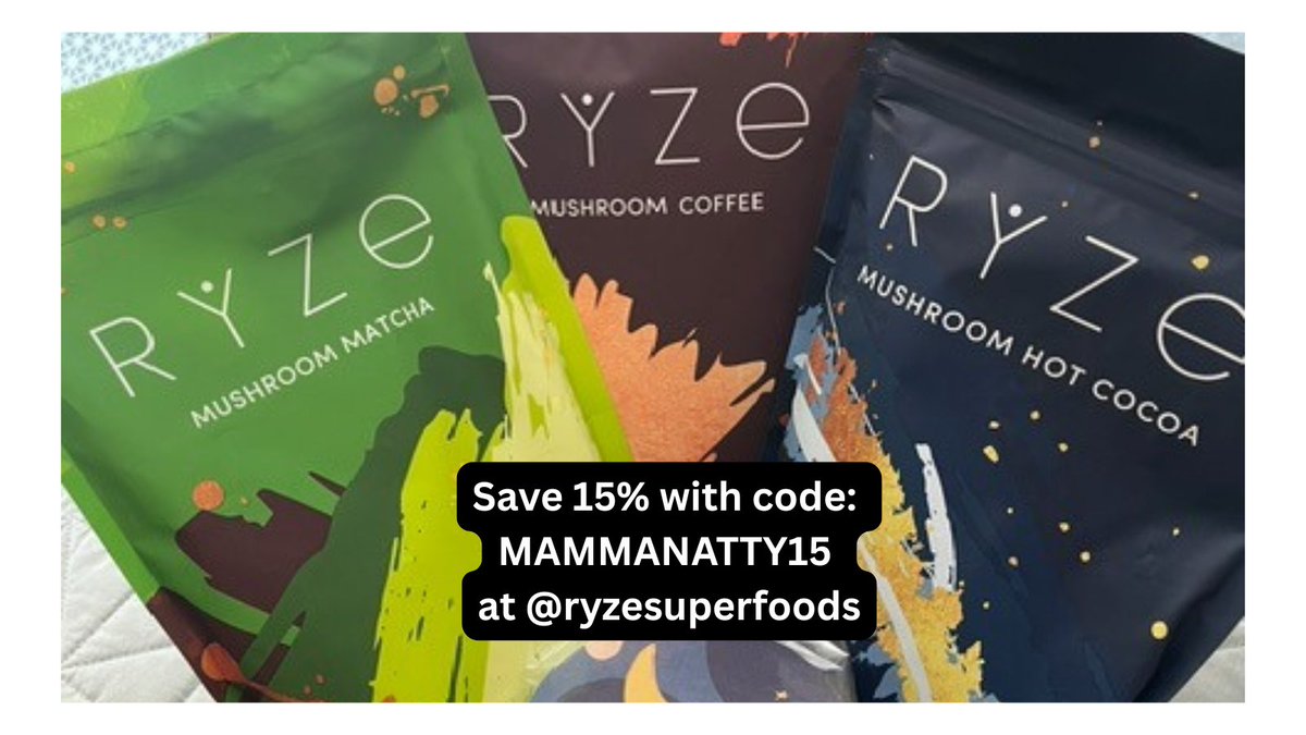 Mammanatty's tweet image. Benefits of Ryze Mushroom Coffee Plus Save 15% with #couponcode #ryze #mushroomcoffee #hotcocoa #matcha #mushroomcoffeebenefits @ryzesuperfoods mammanatty.com/Ryze.html