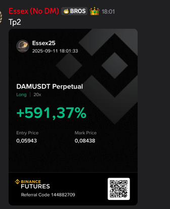 Essex2507's tweet photo. Once again inside the  @AltcoinSurfers we are the Market Makers. 

$DAM https://t.co/m2SQJkxnlt