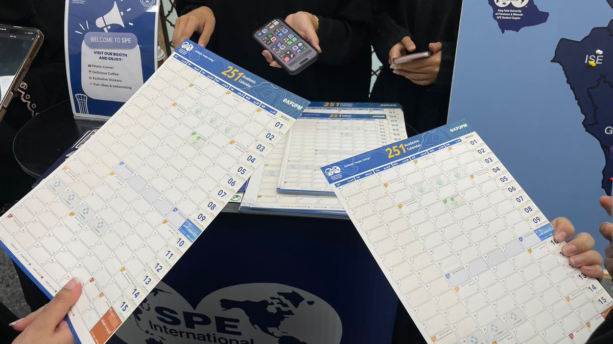 The campaign ends, but the journey continues. 🚀

Welcome to all our new members, your impact starts now! 🌟

Let’s lead, innovate, and inspire together with the SPE-KFUPM Student Chapter 💙

This year, we introduced SPE to students from different majors, guided them through the