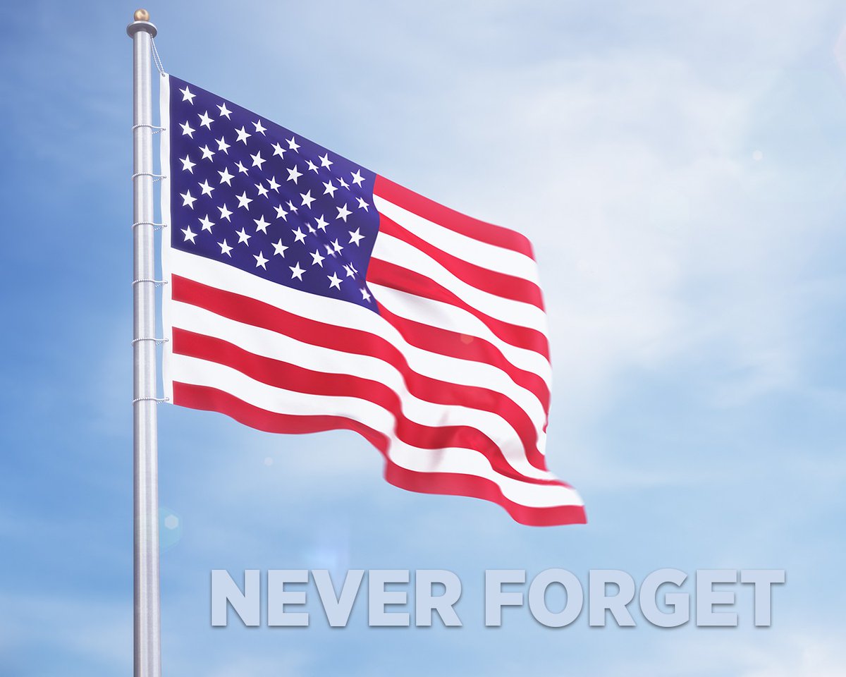 We remember, we honor and we will never forget. #September11