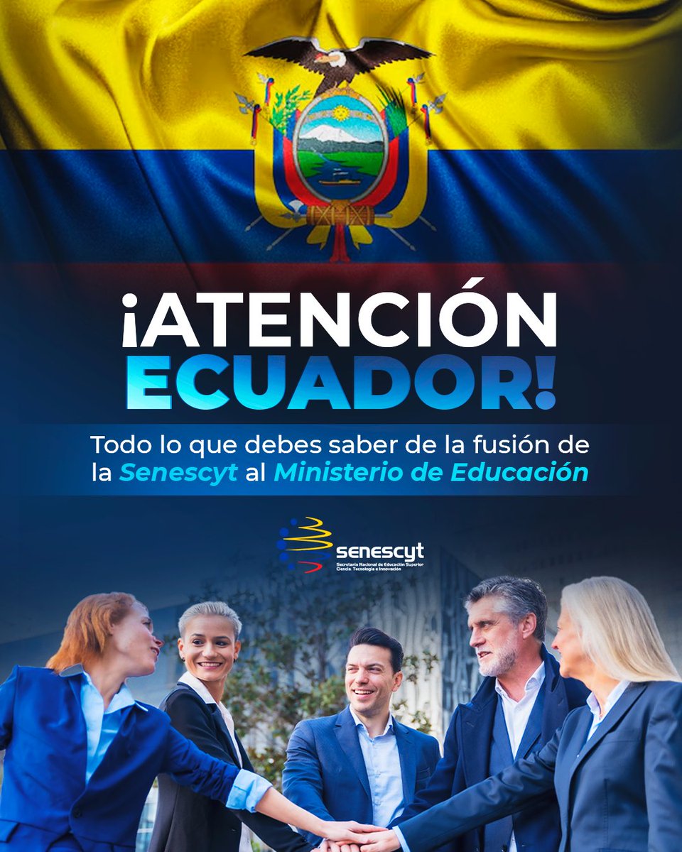 ¿Viste lo de Senescyt + Ministerio de Educación?

✅ Tu título Aicad + <a href="/Uni_Marconi/">Unimarconi</a>:

— Sigue siendo válido.
— Sigue siendo homologable.
— Sigue siendo global.

🚫 Nada cambia para ti.

Estudia con confianza. Tu futuro profesional está blindado. Lee más 👉 aicad.es/la-senescyt-se…